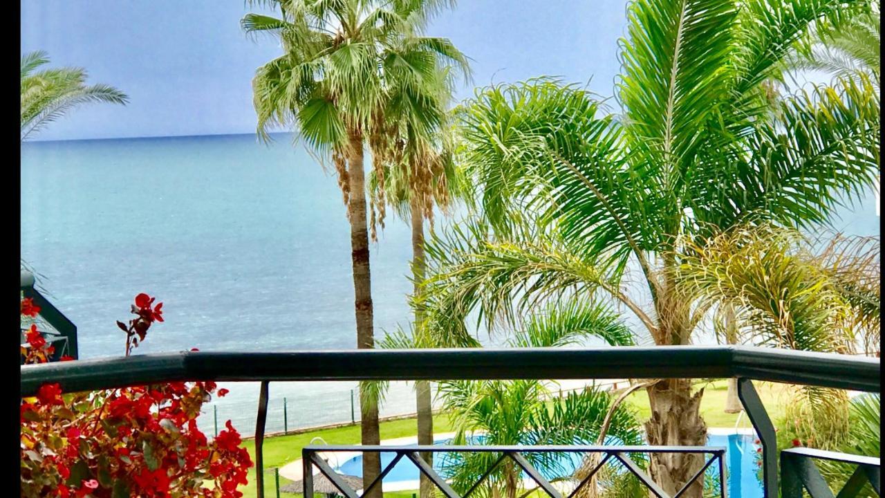 Mi Capricho Beachfront- 3-7 Apartment With Sea Views Sitio de Calahonda Exteriör bild