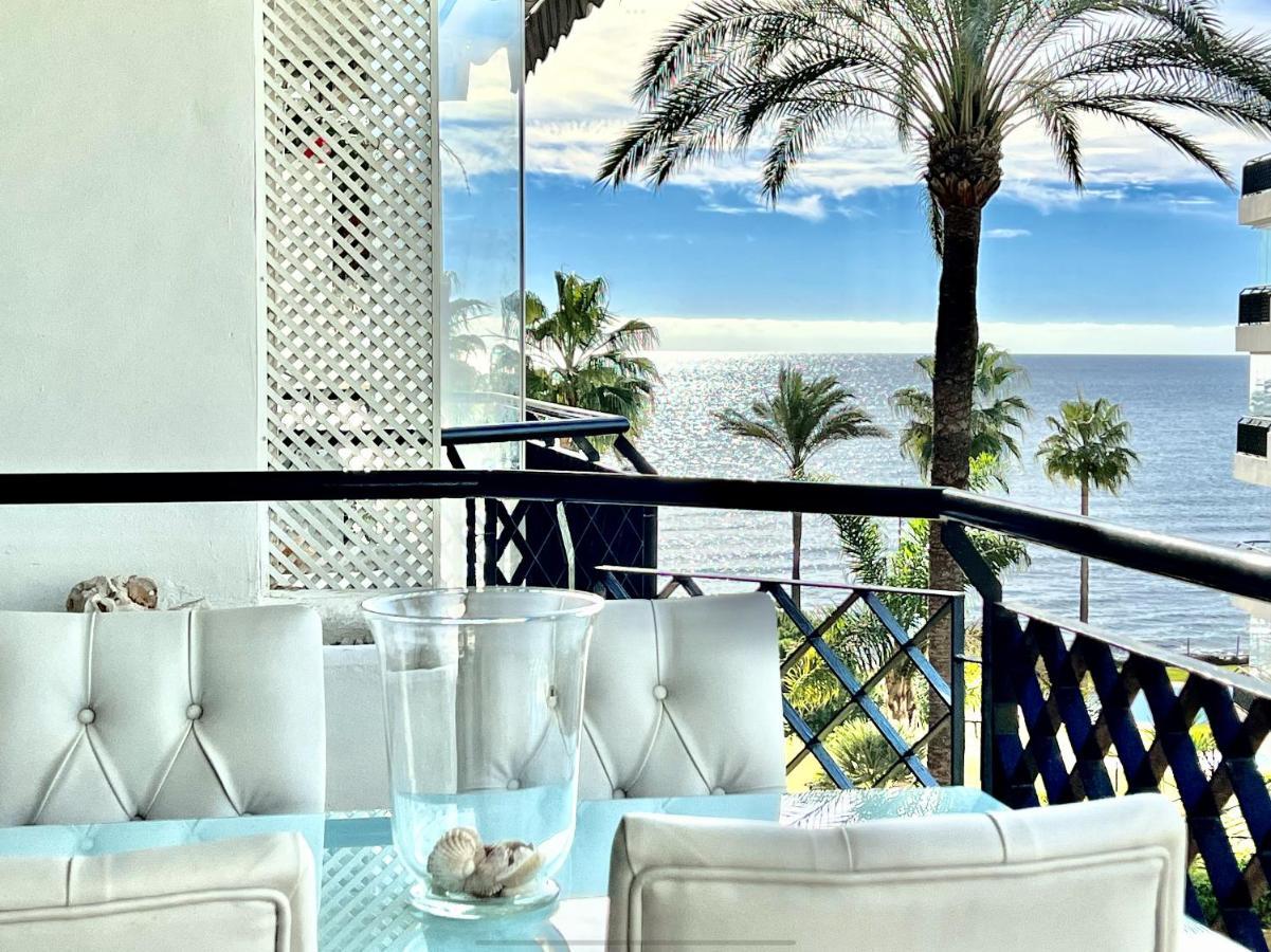 Mi Capricho Beachfront- 3-7 Apartment With Sea Views Sitio de Calahonda Exteriör bild