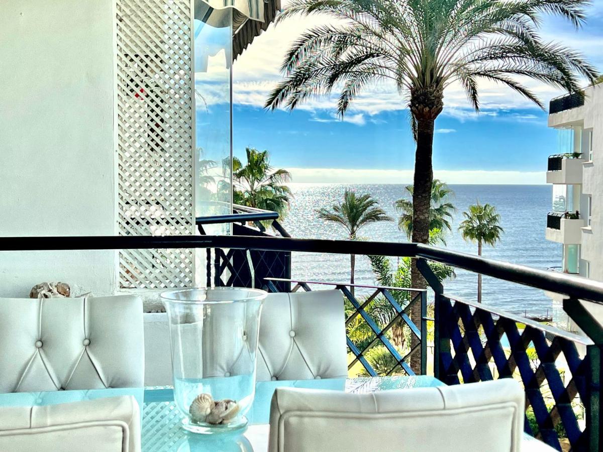 Mi Capricho Beachfront- 3-7 Apartment With Sea Views Sitio de Calahonda Exteriör bild